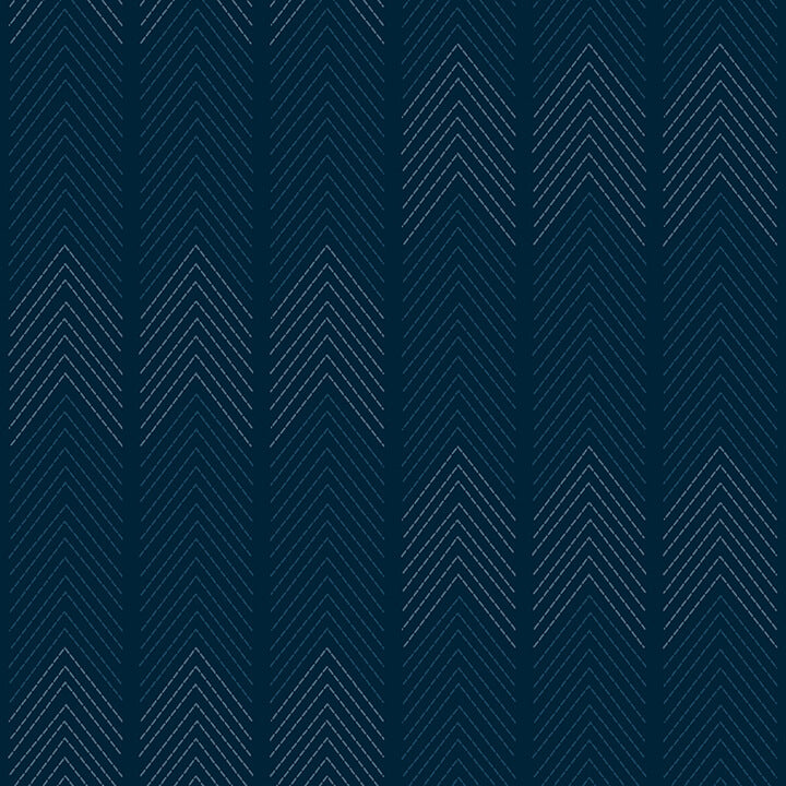 nyle-dark-blue-chevron-stripes-wallpaper-york-wallcoverings-4066-26526 - York Wallcoverings Papel pintado