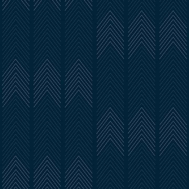 Nyle Dark Blue Chevron Stripes Wallpaper - York Wallcoverings - 4066-26526