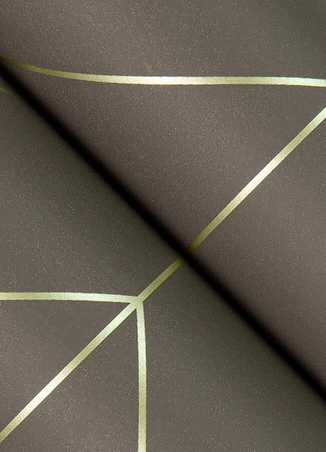 sander-chocolate-geometric-wallpaper-york-wallcoverings-4066-26549 - York Wallcoverings Papel pintado