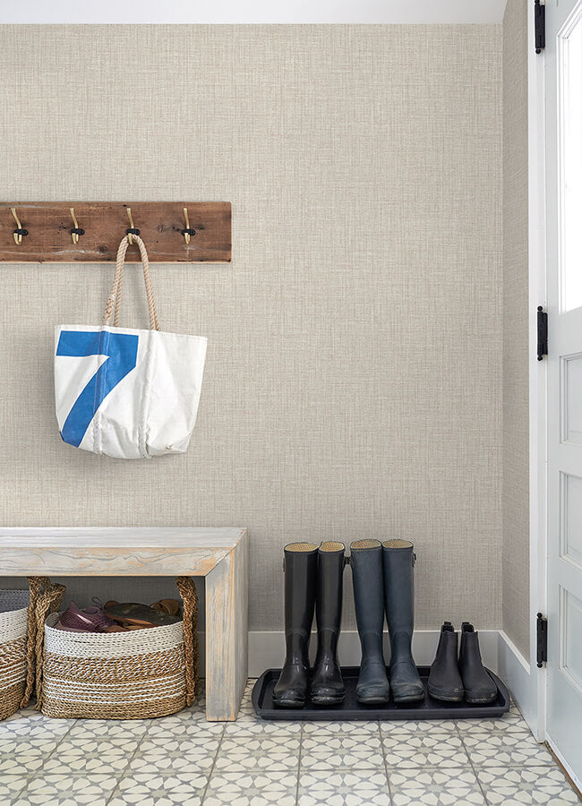lanister-taupe-texture-wallpaper-york-wallcoverings-4080-26233 - York Wallcoverings Papel pintado
