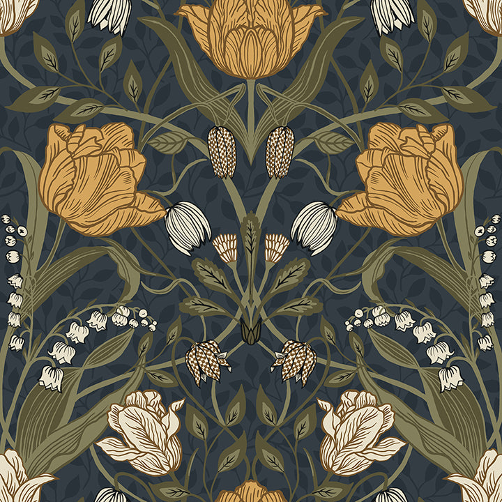 filippa-navy-tulip-wallpaper-york-wallcoverings-4080-44106