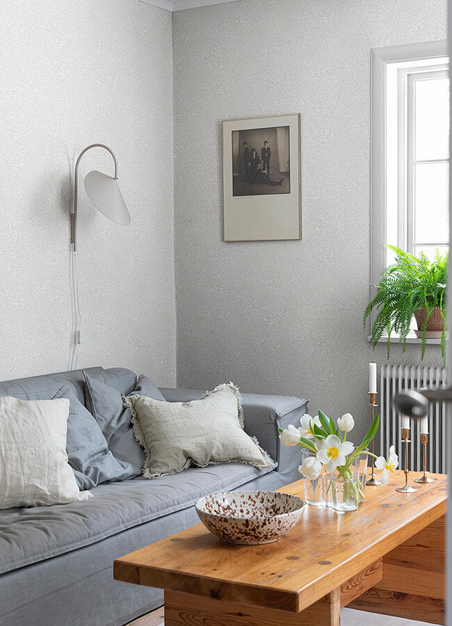 kristina-off-white-botanical-wallpaper-york-wallcoverings-4080-92119 - York Wallcoverings Papel pintado