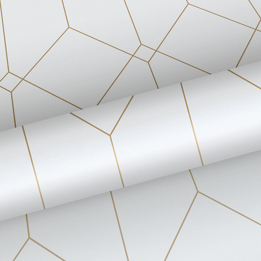 trilliant-white-art-deco-motif-wallpaper-york-wallcoverings-dd139223 - York Wallcoverings Papel pintado