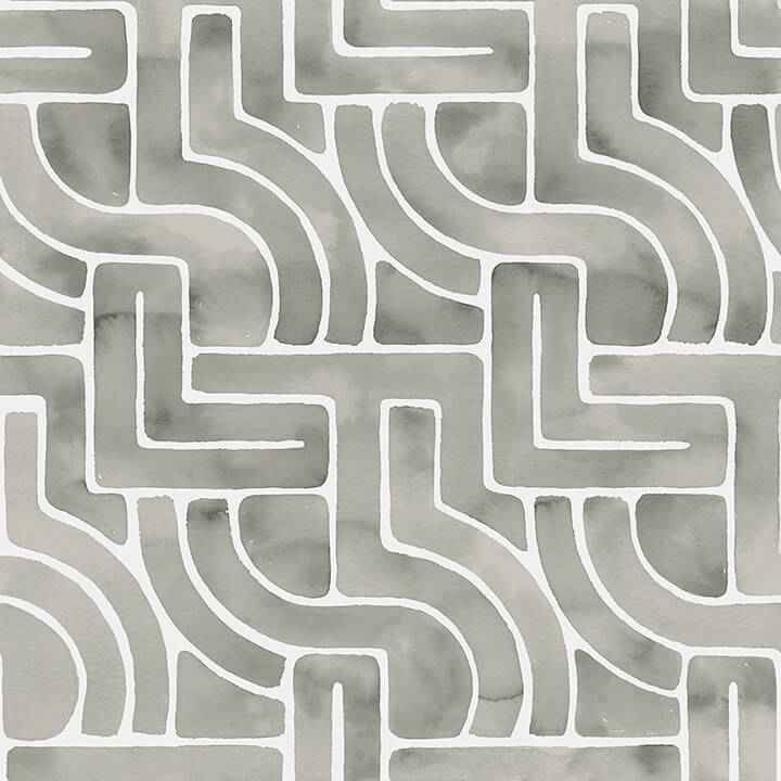 Grey Blythe Peel & Stick Wallpaper - York Wallcoverings - NUS4936 - York Wallcoverings Wallpaper