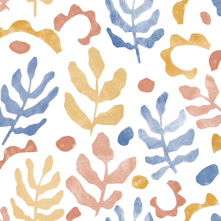 blue-orange-mira-peel-and-stick-wallpaper-york-wallcoverings-nus4938 - York Wallcoverings Wallpaper