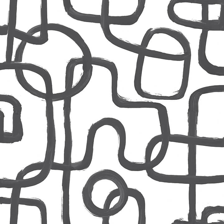 black-niko-peel-and-stick-wallpaper-york-wallcoverings-nus4940 - York Wallcoverings Wallpaper