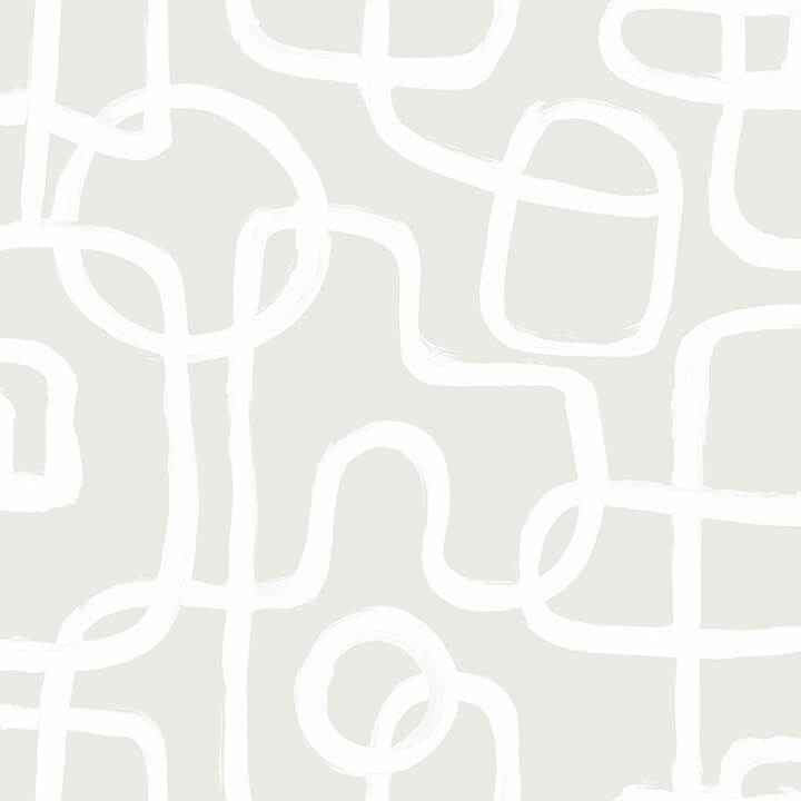 Cream Niko Peel & Stick Wallpaper - York Wallcoverings - NUS4941