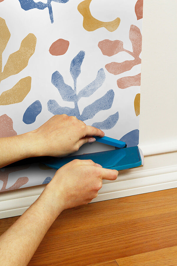 blue-orange-mira-peel-and-stick-wallpaper-york-wallcoverings-nus4938 - York Wallcoverings Wallpaper