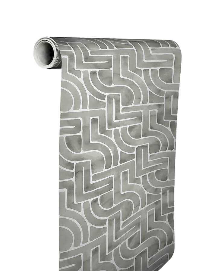 grey-blythe-peel-and-stick-wallpaper-york-wallcoverings-nus4936 - York Wallcoverings Wallpaper