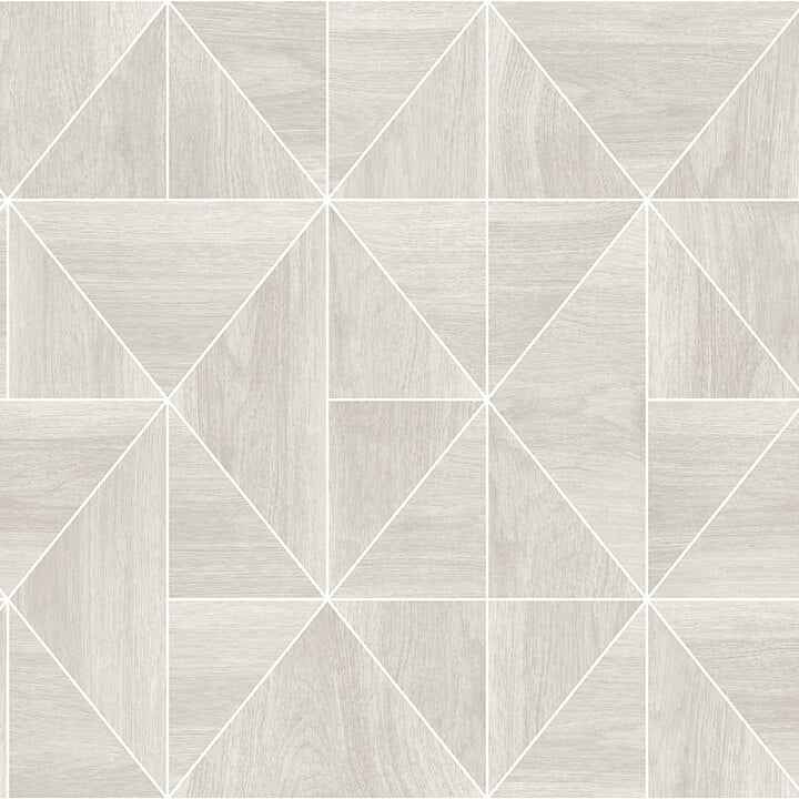 Taupe Lazlo Peel & Stick Wallpaper - York Wallcoverings - NUS4408