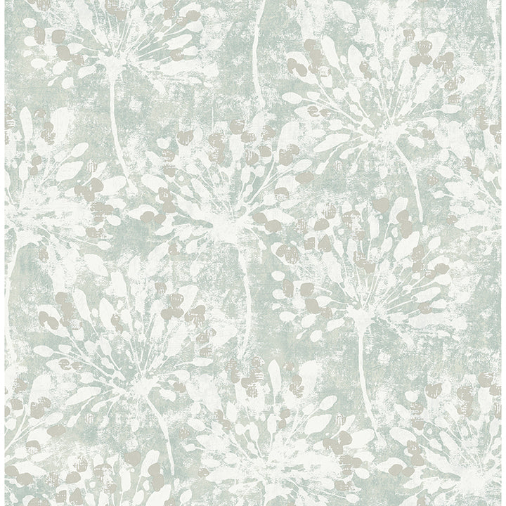 dori-light-green-painterly-floral-wallpaper-york-wallcoverings-2980-26191 - York Wallcoverings Wallpaper