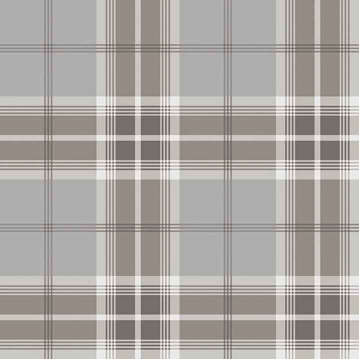 Sala Neutral Plaid Wallpaper - York Wallcoverings - 2980-92121