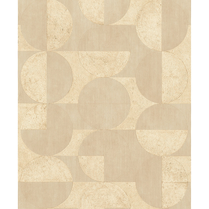 barcelo-light-brown-circles-wallpaper-york-wallcoverings-2980-521344 - York Wallpaper Wallpaper