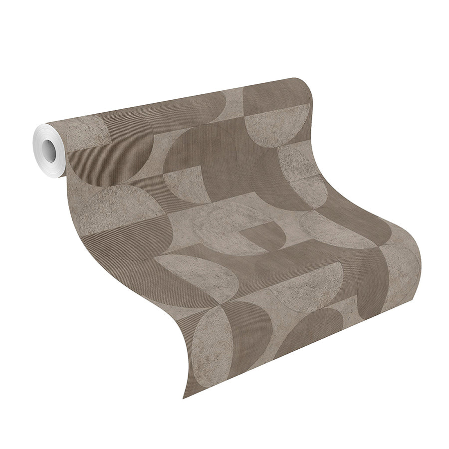 barcelo-brown-circles-wallpaper-york-wallcoverings-2980-521368 - York Wallcoverings Wallpaper