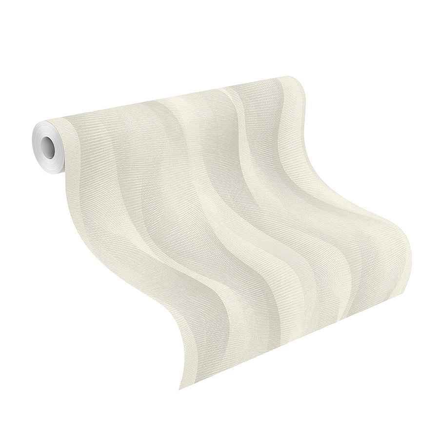 Currin Light Grey Wave Wallpaper - York Wallcoverings - 2980-651508 - York Wallcoverings Wallpaper