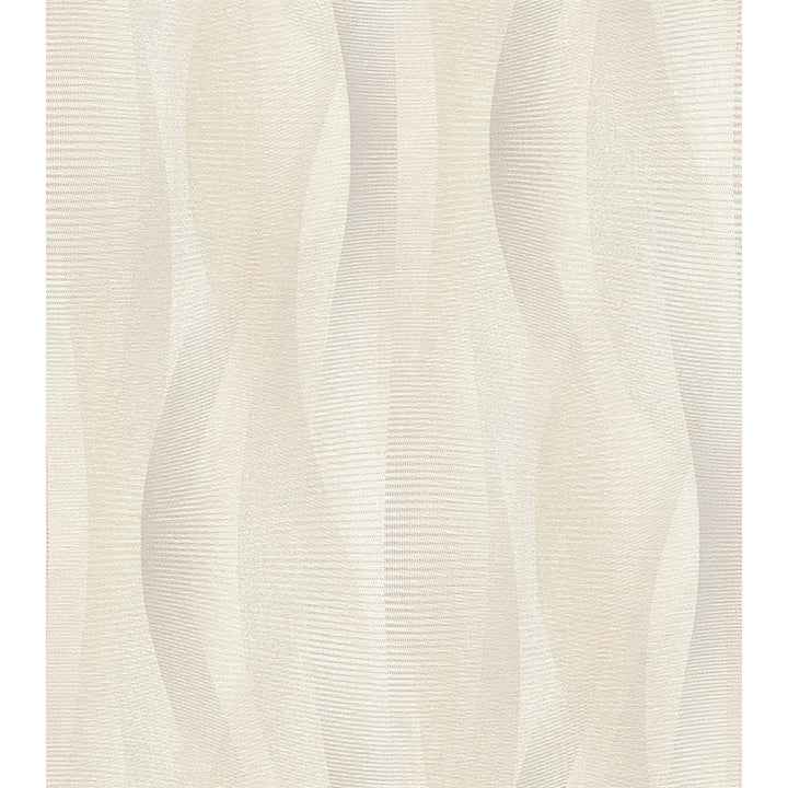 Currin Neutral Wave Wallpaper - York Wallcoverings - 2980-651515 - York Wallcoverings Wallpaper