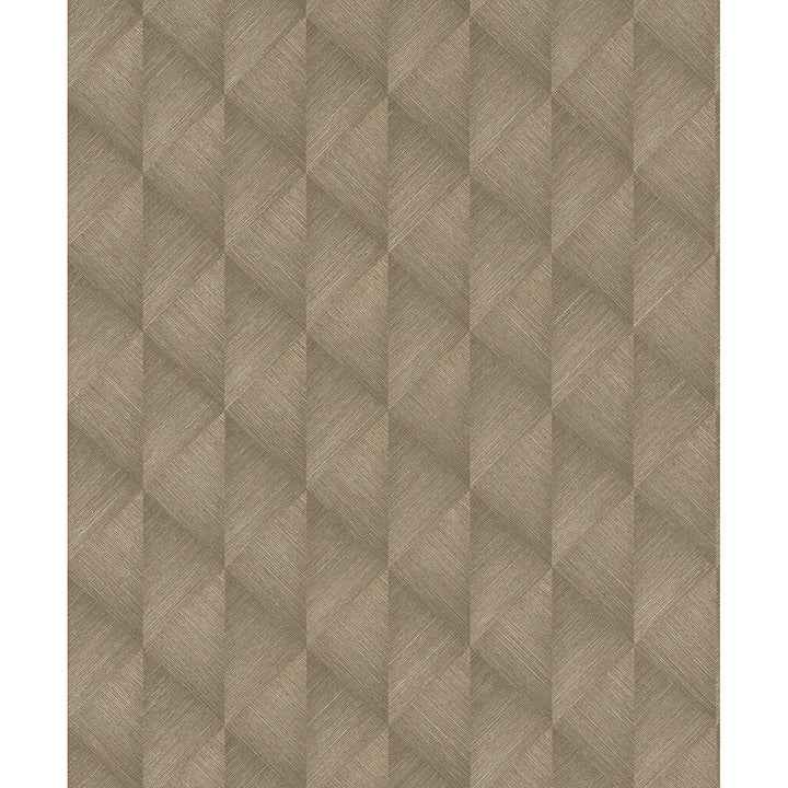 Miro Brown Geo Wallpaper - York Wallcoverings - 2980-687934 - York Wallcoverings Wallpaper