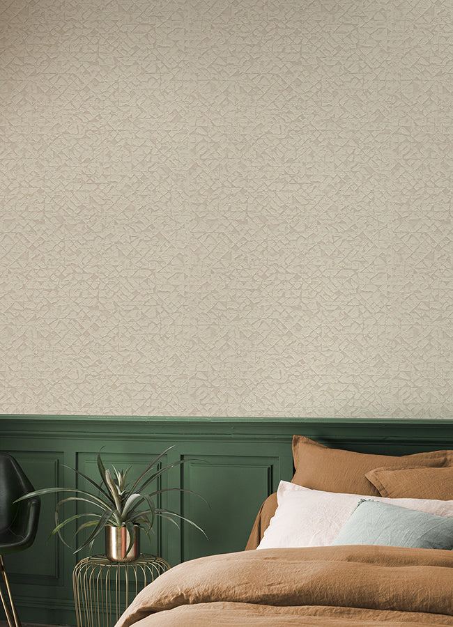 arbus-cream-geo-wallpaper-york-wallcoverings-2980-704334 - York Wallcoverings Wallpaper