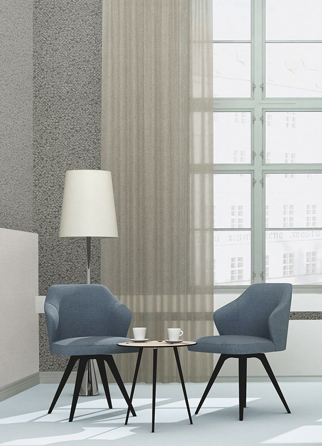 arbus-black-geo-wallpaper-york-wallcoverings-2980-704358 - York Wallpaper Wallpaper