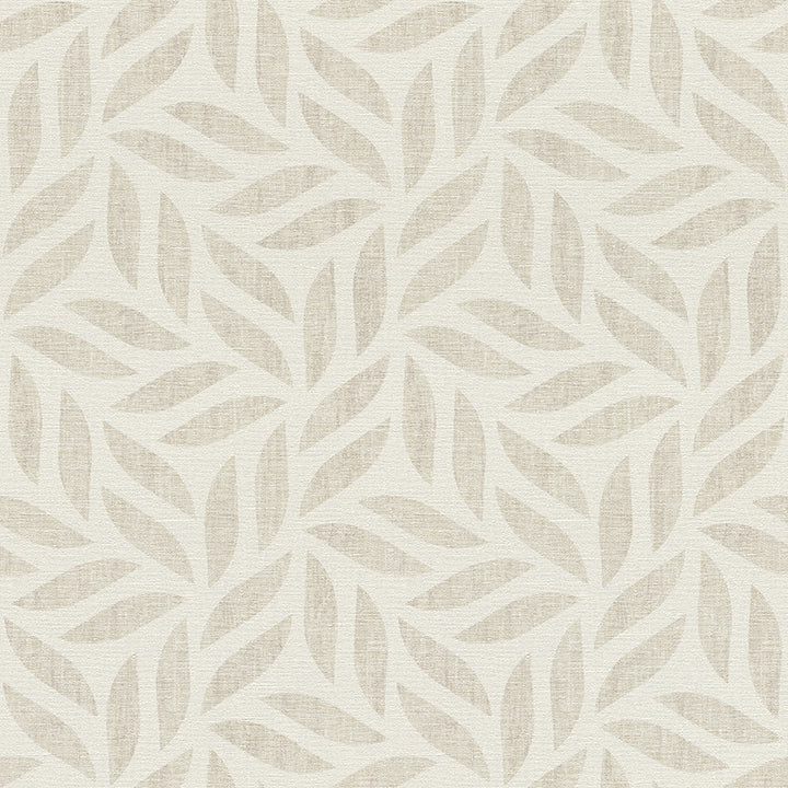 sagano-taupe-leaf-wallpaper-york-wallcoverings-2980-704624 - York Wallpaper Wallpaper