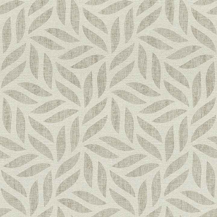 Sagano Light Grey Leaf Wallpaper - York Wallcoverings - 2980-704631 - York Wallcoverings Wallpaper