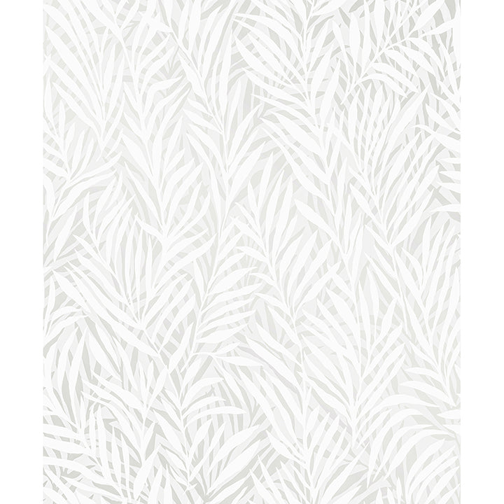 holzer-white-fern-wallpaper-york-wallcoverings-2980-m52500 - York Wallcoverings Wallpaper