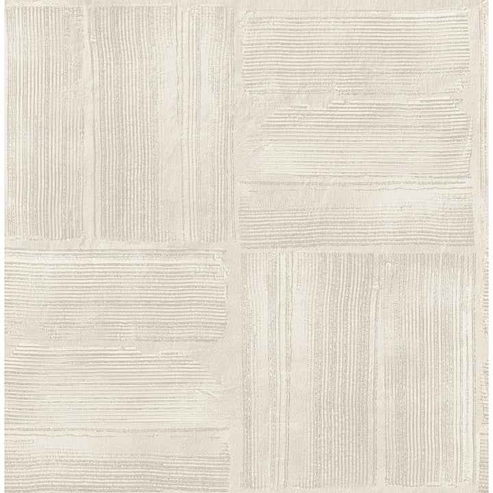 Jasper Ivory Block Texture Wallpaper - York Wallcoverings - 4125-26738 - York Wallcoverings Wallpaper