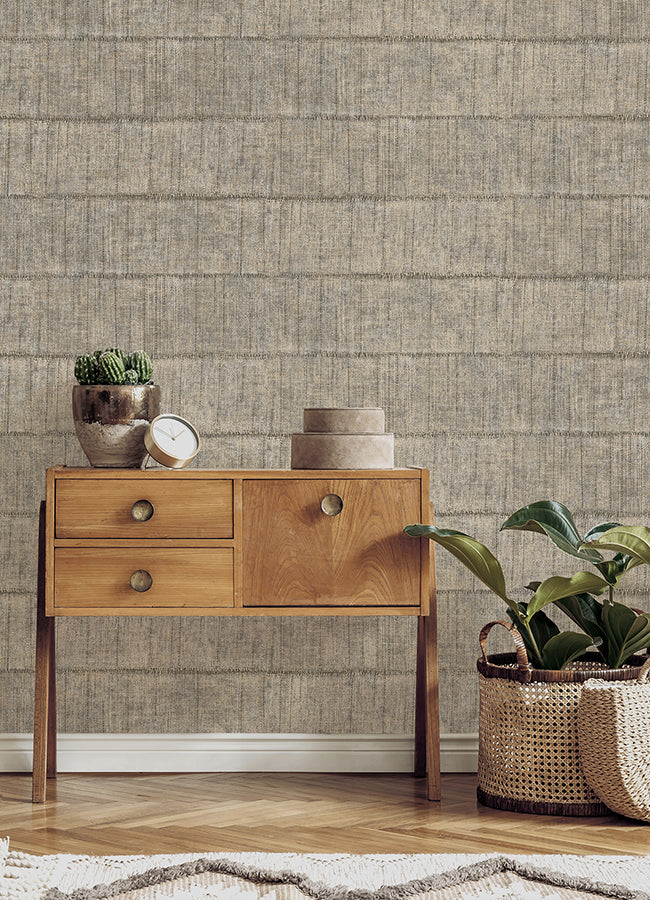 blake-light-grey-texture-stripe-wallpaper-york-wallcoverings-4125-26740 - York Wallcoverings Wallpaper