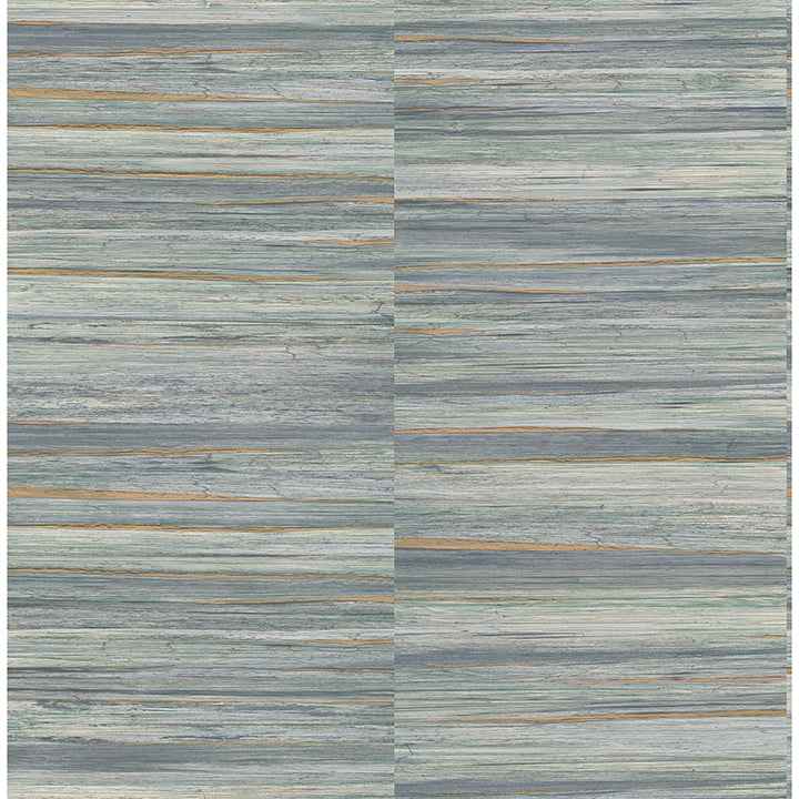 Rowan Blue Faux Grasscloth Wallpaper - York Wallcoverings - 4125-26745 - York Wallcoverings Wallpaper