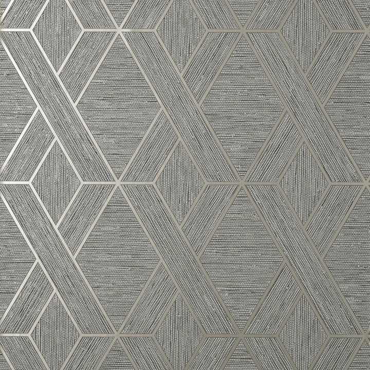 malcolm-grey-geo-wallpaper-york-wallcoverings-fd43152 - York Wallcoverings Wallpaper