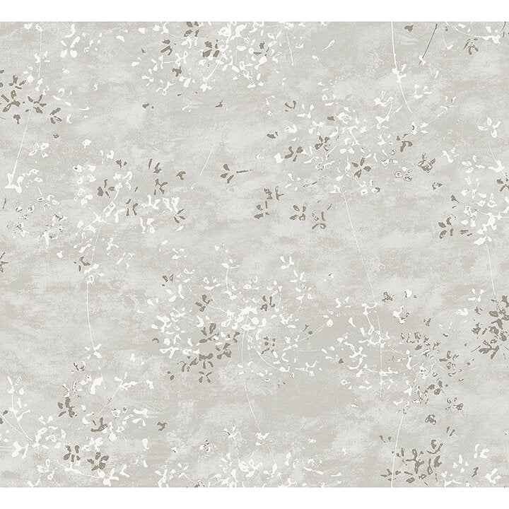 Arian Silver Inkburst Wallpaper - York Wallcoverings - 4105-86427 - York Wallcoverings Wallpaper