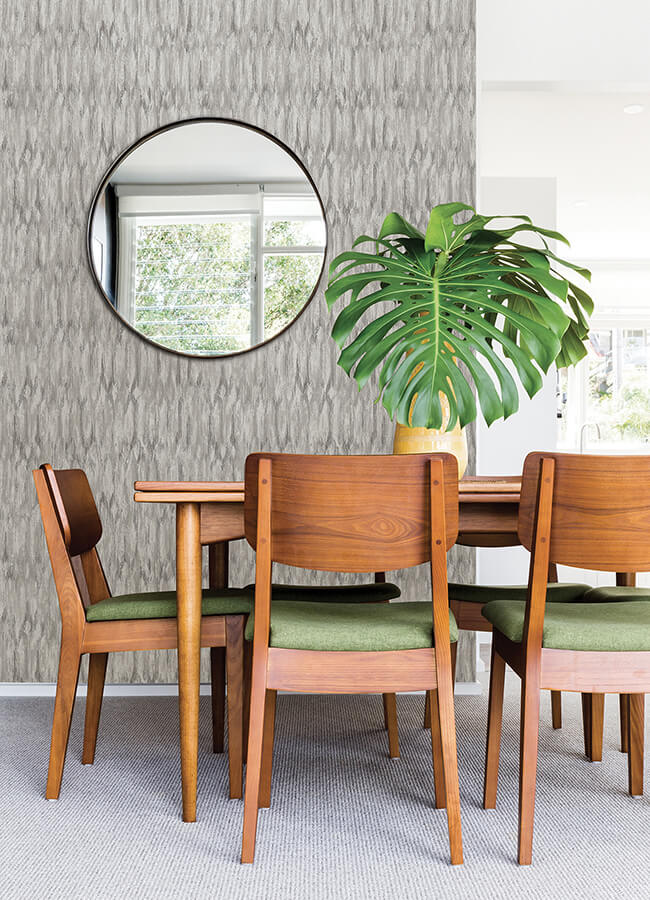 kintana-silver-abstract-trellis-wallpaper-york-wallcoverings-4105-86605 - York Wallcoverings Papel pintado