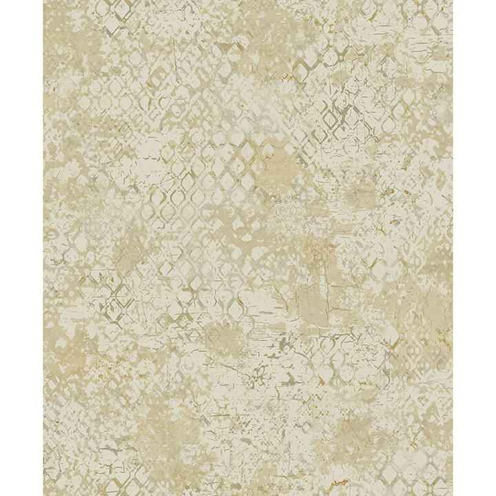 Zilarra Taupe Abstract Snakeskin Wallpaper - York Wallcoverings - 4105-86617