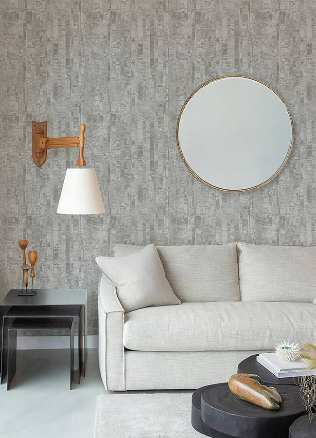 zinarliya-silver-column-wallpaper-york-wallcoverings-4105-86628 - York Wallcoverings Papel pintado