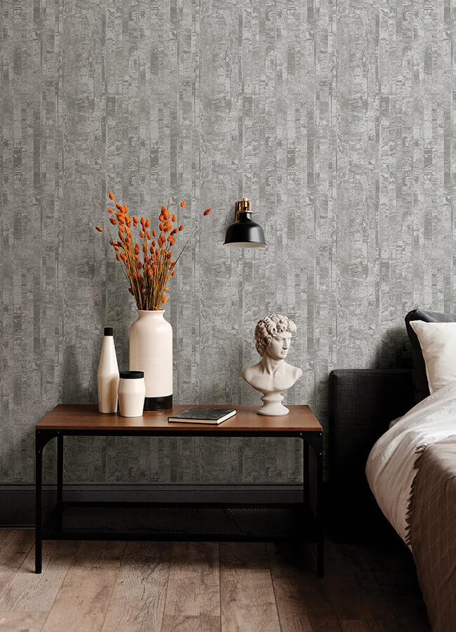 zinarliya-silver-column-wallpaper-york-wallcoverings-4105-86628 - York Wallcoverings Papel pintado