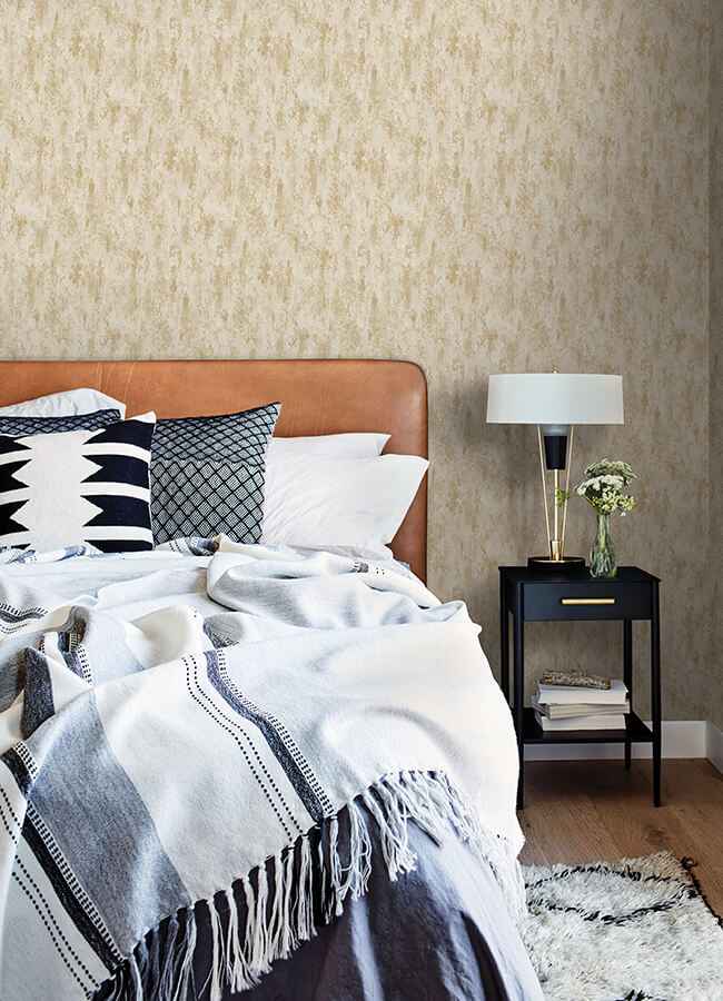 Diorite Gold Splatter Wallpaper - York Wallcoverings - 4105-86640 - York Wallcoverings Wallpaper