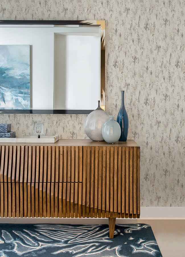 Diorite Silver Splatter Wallpaper - York Wallcoverings - 4105-86641 - York Wallcoverings Wallpaper