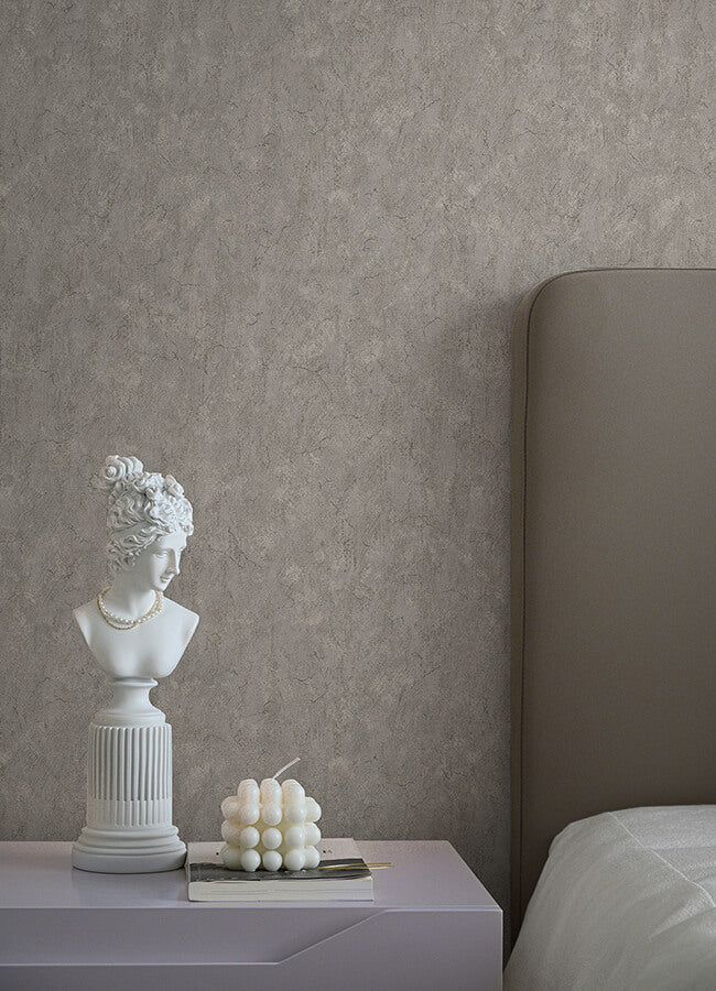pliny-light-grey-distressed-texture-wallpaper-york-wallcoverings-4105-86647 - York Wallcoverings Papel pintado