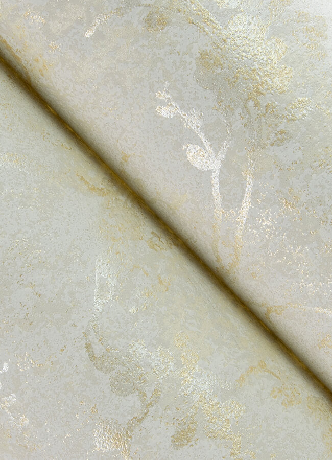 mahina-pearl-floral-vine-wallpaper-york-wallcoverings-4105-86648 - York Wallcoverings Papel pintado