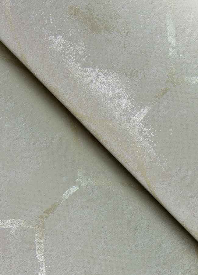 Rauta Pearl Hexagon Tile Wallpaper - York Wallcoverings - 4105-86652 - York Wallcoverings Wallpaper