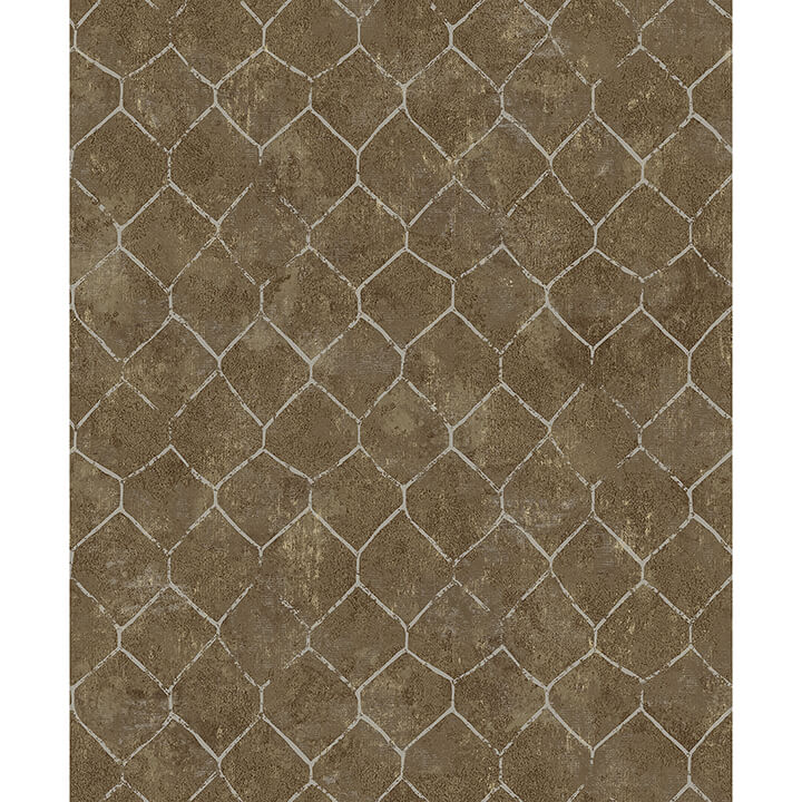 rauta-brass-hexagon-tile-wallpaper-york-wallcoverings-4105-86655