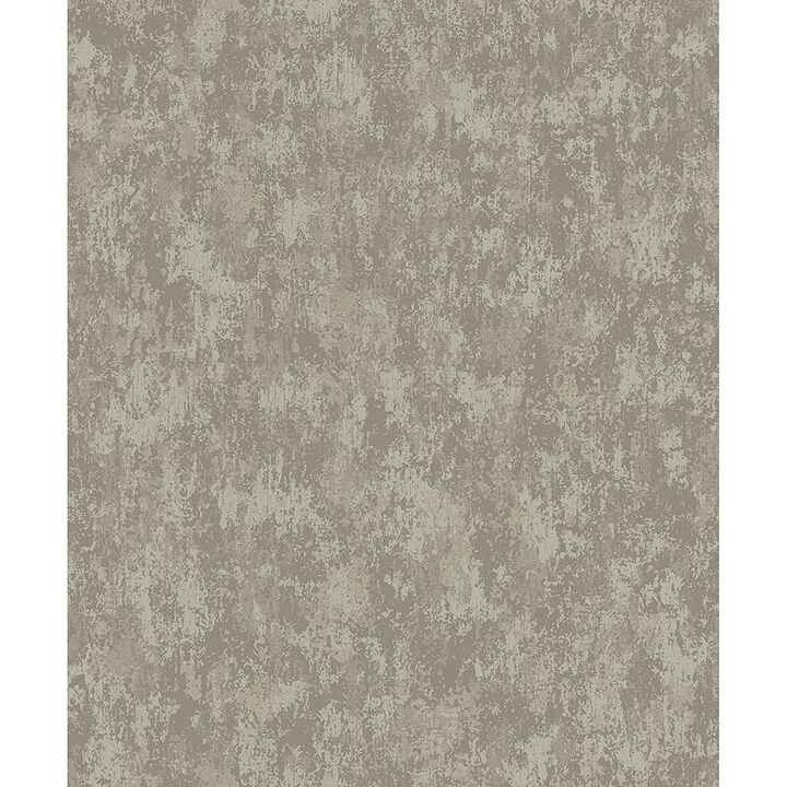 Haliya Sterling Metallic Plaster Wallpaper - York Wallcoverings - 4105-86660