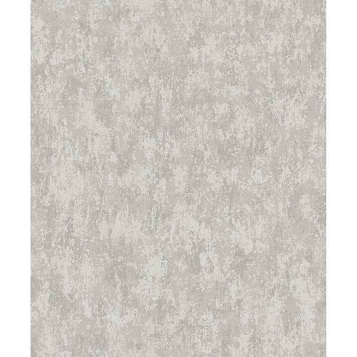 Haliya Silver Metallic Plaster Wallpaper - York Wallcoverings - 4105-86661