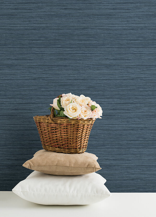 barnaby-indigo-texture-wallpaper-york-wallcoverings-4046-25959 - York Wallcoverings Papel pintado