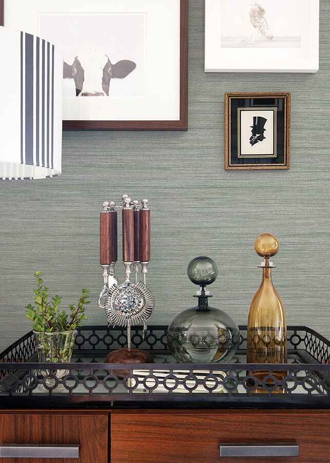 Barnaby Sage Texture Wallpaper - York Wallcoverings - 4046-25964 - York Wallcoverings Wallpaper