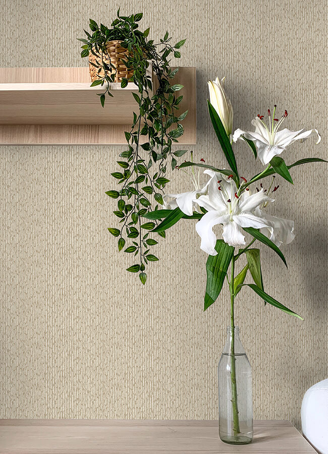 mackintosh-light-brown-textural-wallpaper-york-wallcoverings-4046-26132 - York Wallcoverings Papel pintado