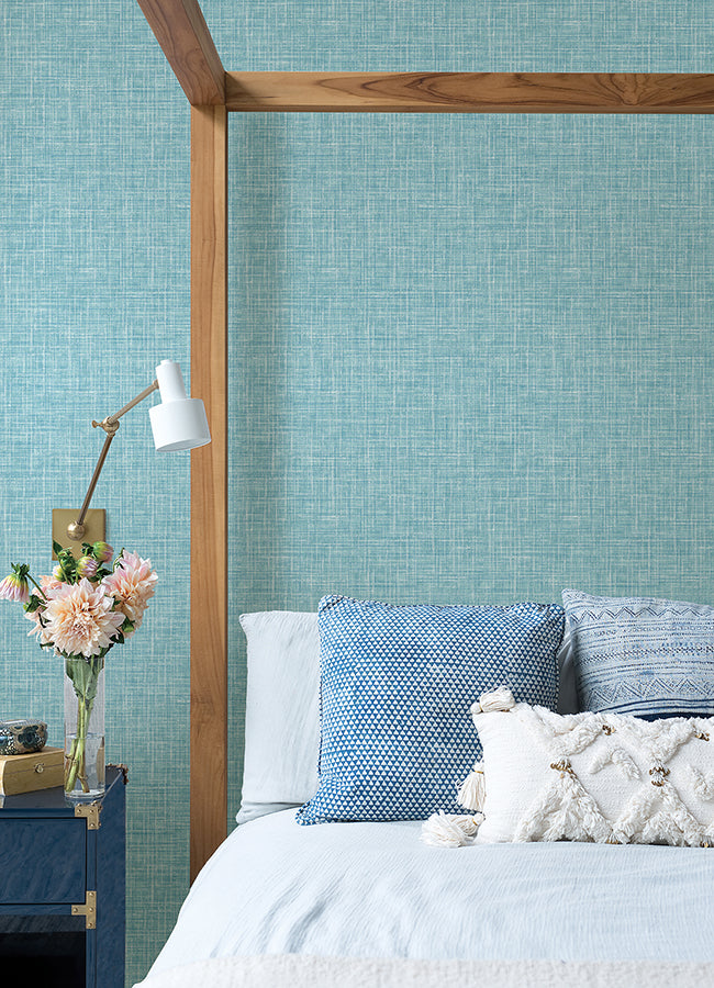 emerson-aqua-linen-wallpaper-york-wallcoverings-4046-26352