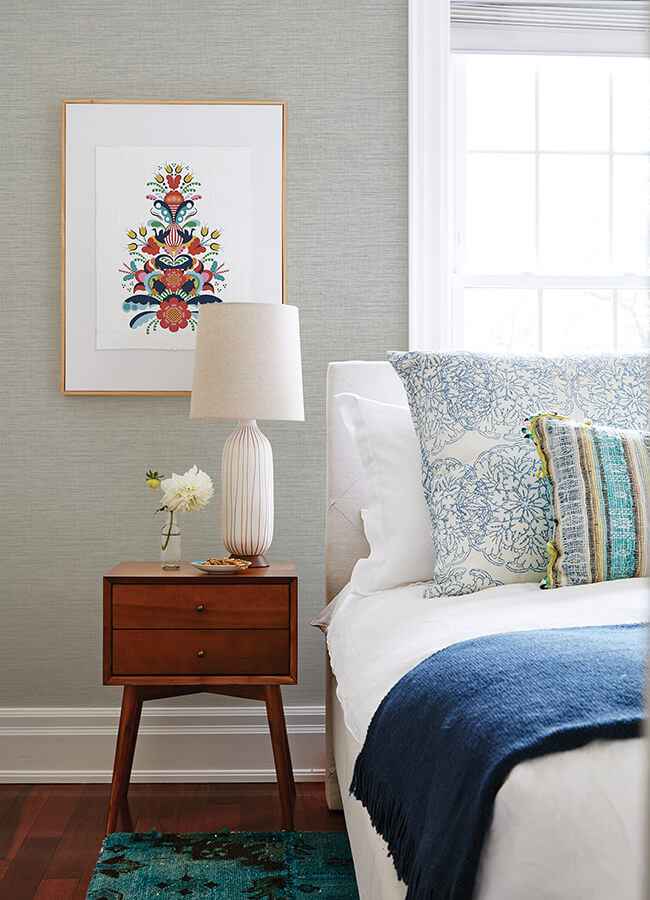 Exhale Seafoam Texture Wallpaper - York Wallcoverings - 4046-26461 - York Wallcoverings Wallpaper