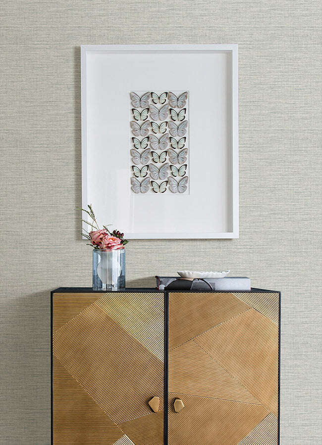 exhale-seafoam-texture-wallpaper-york-wallcoverings-4046-26461 - York Wallcoverings Wallpaper