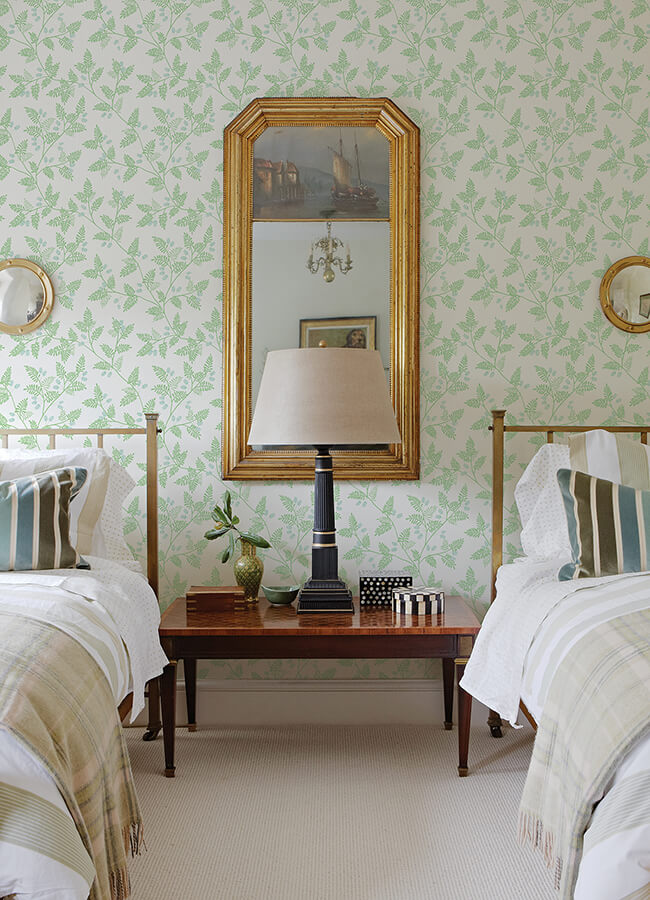 ardell-light-green-botanical-wallpaper-york-wallcoverings-4074-26600 - York Wallcoverings Wallpaper